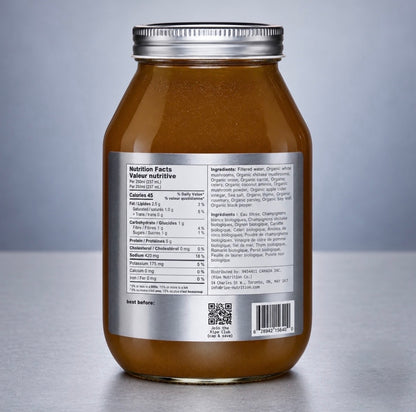 mushroom vegan broth