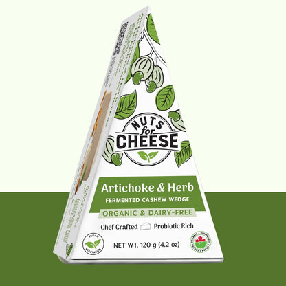 Artichoke & Herb Vegan Cheese