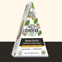 Black Garlic Vegan Cheese