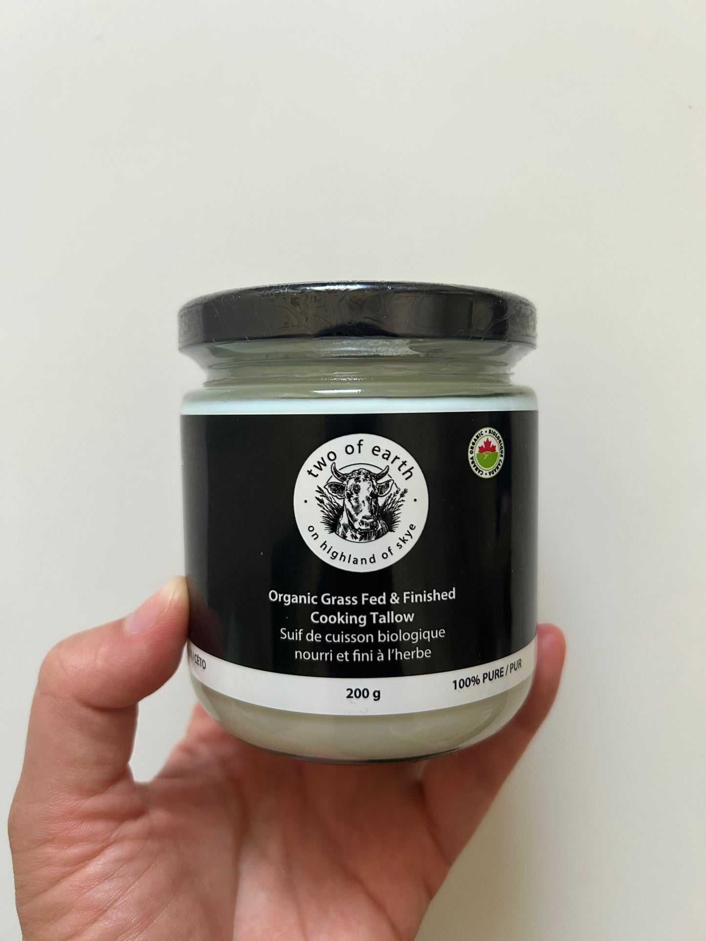 Organic Grass Fed/Finished Cooking Tallow