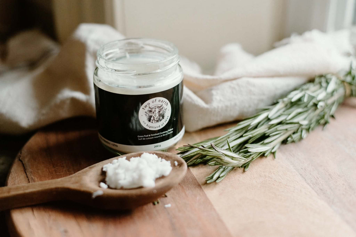 Organic Grass Fed/Finished Cooking Tallow