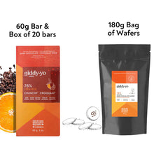 Orange Crunchy 78% Dark Chocolate Bar