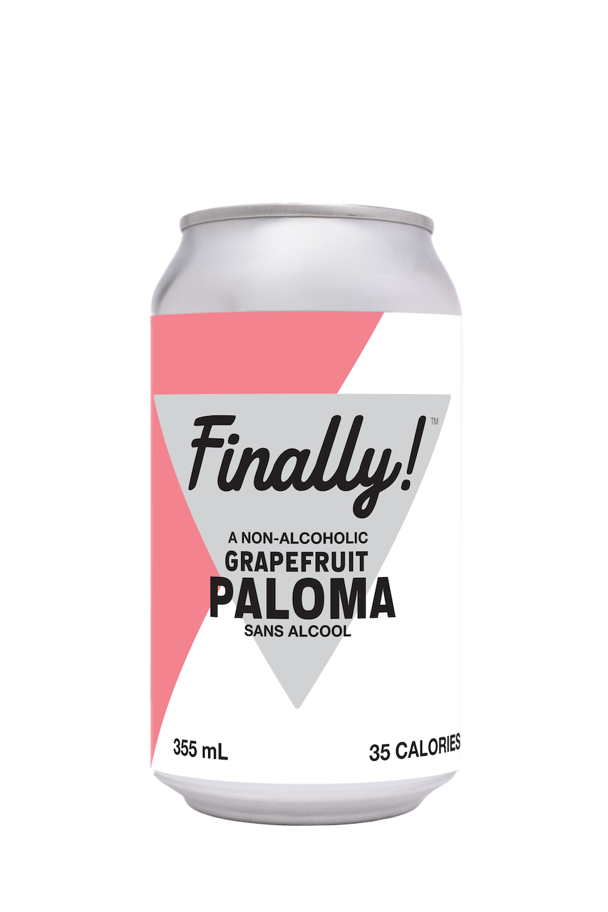 Finally! A Non-Alcoholic Grapefruit Paloma (24 x 355 mL cans)