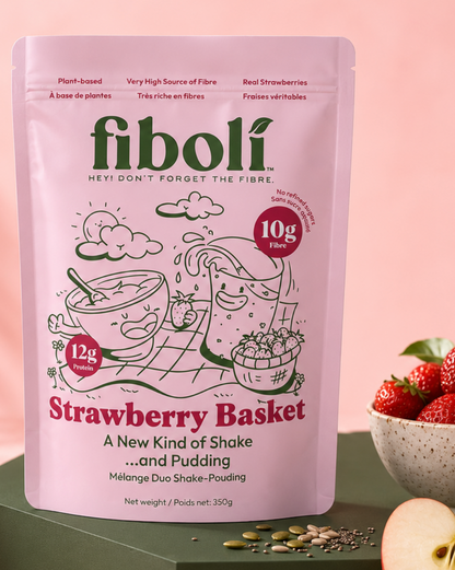 High-Fibre Strawberry Breakfast Mix