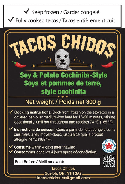Vegan Soy and Potato Tacos