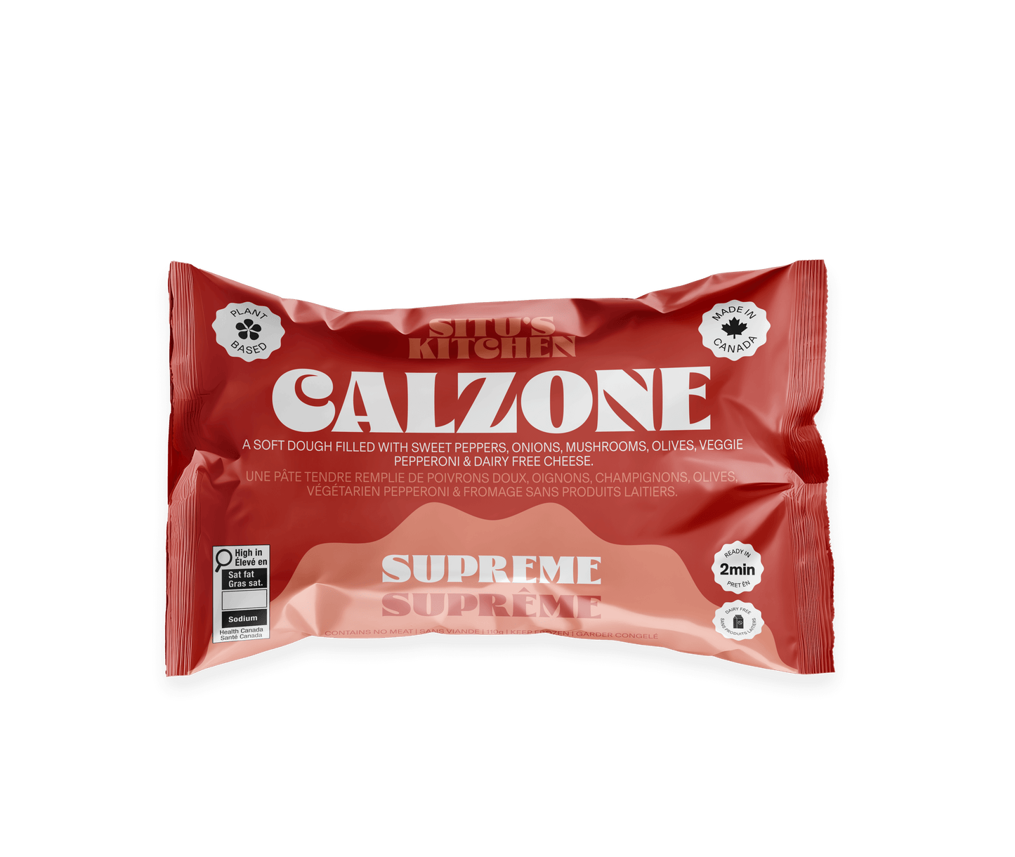 Supreme Calzone (VEGAN)