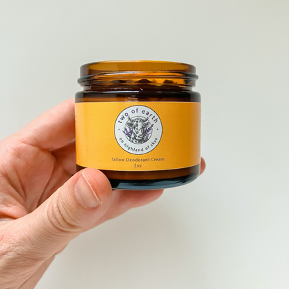 Tallow Deodorant Cream 2oz