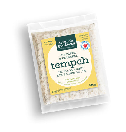 Chickpea & Flax Tempeh (no soy)