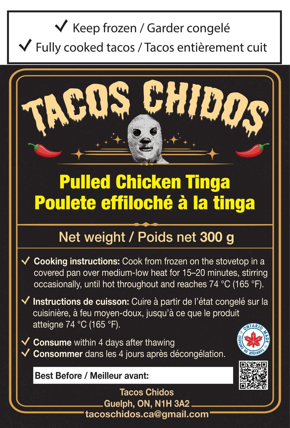 Chicken Tinga Tacos