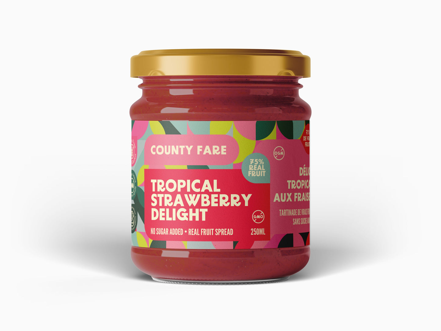 Tropical Strawberry Delight Fruit Spread