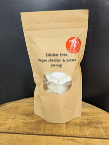 Gluten Free Vegan Cheddar and Potato Pierogi