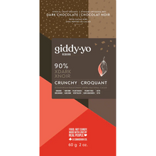 Xdark Crunchy 90% Dark Chocolate Bar
